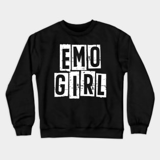 Emo Girl Crewneck Sweatshirt